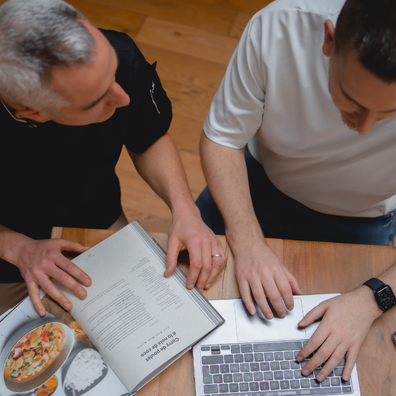 Reconversion dans la cuisine pour vivre de sa passion